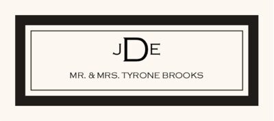 Copperplate Monogram