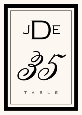 Copperplate Monogram