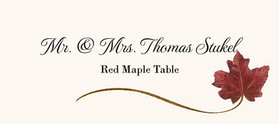 Red Maple Wispy Leaf