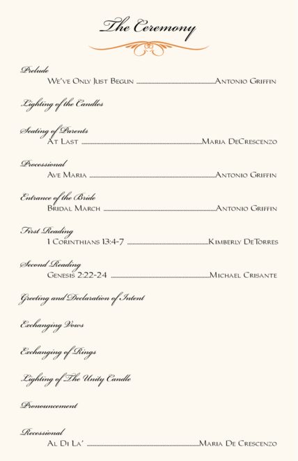 Butterfly Wishes Monarch Butterfly Wedding Program And Church