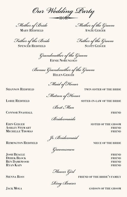 Full Catholic Or Christian Mass Wedding Church Programs With