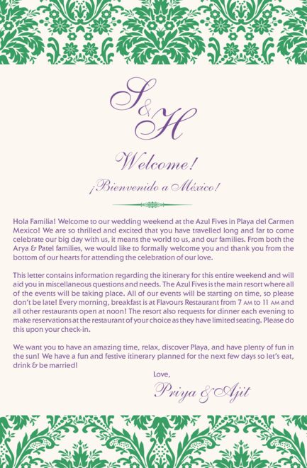 Damask Twist Wedding Programs Church Programs And Welcome