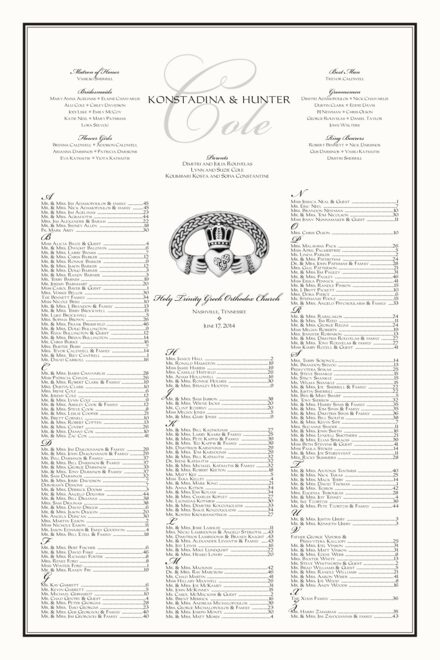 Seating Chart For Hatfield And Mccoy