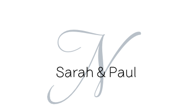 Monogram: Adios Script Monogram 08