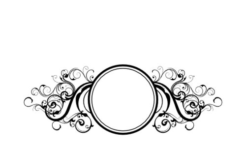modern vintage monograms documents and designs