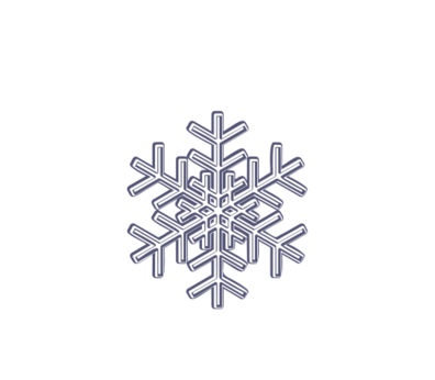 Snowflake Drawing 02 Winter and Holiday Wedding Illustration