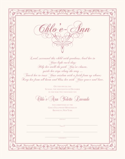 Flourish Monogram 6