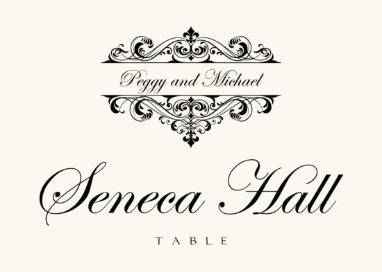 Fancy Brandy Contemporary and Classic Table Names