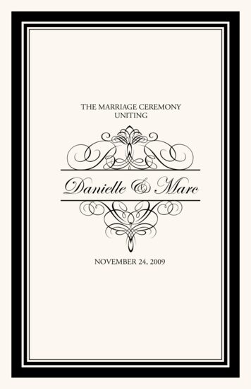 Flourish Monogram 01 Contemporary and Classic Wedding Programs