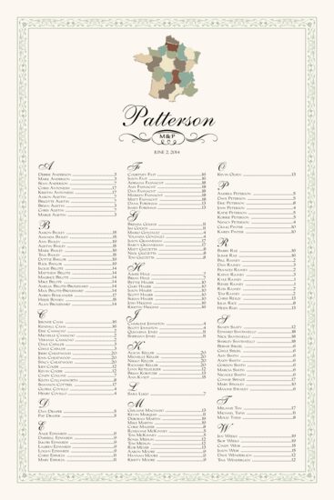 Map of France Maps/Travel Seating Charts