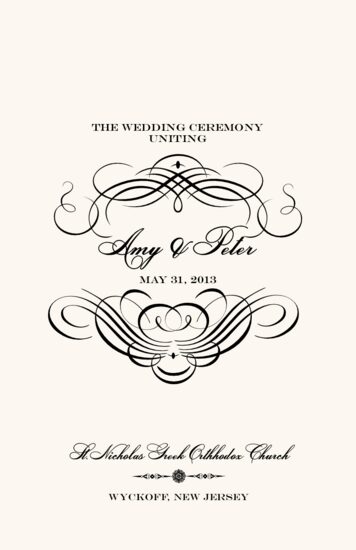 Wedding Program Thank You Note Wording Samples And Examples