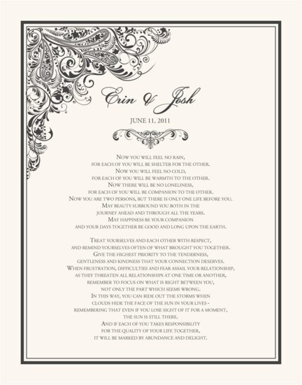 Paisley Power Indian Wedding Certificates