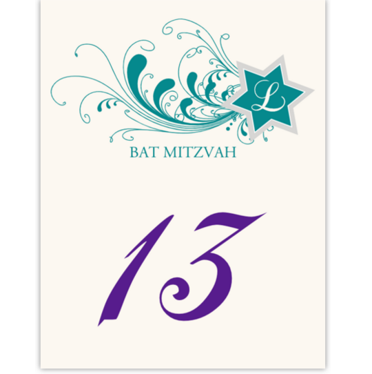 Rocket Star Bar Mitzvah and Bat Mitzvah Stationery