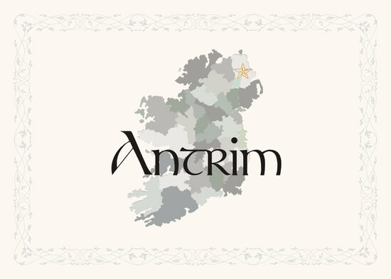 Map of Ireland