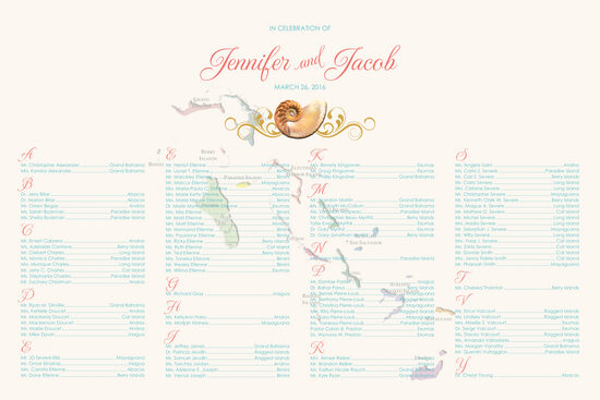 Map of the Bahamas Maps/Travel Seating Charts
