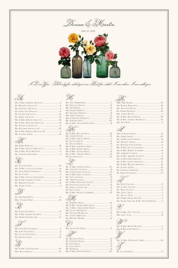 Mason Jar Flowers
