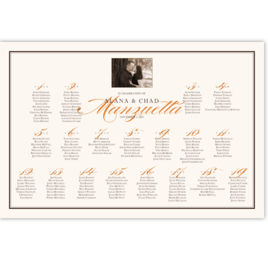 Pretty Silhouette Photography Photography Wedding Seating Charts