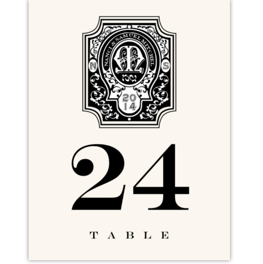 Russian Stamp Contemporary and Classic Table Numbers