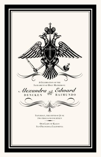 Russian Two Headed Eagle Greek/Russian Orthodox Wedding Programs