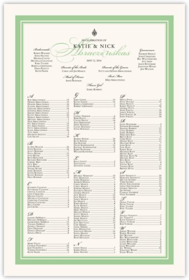 Simple Celtic Heart Celtic Wedding Seating Charts