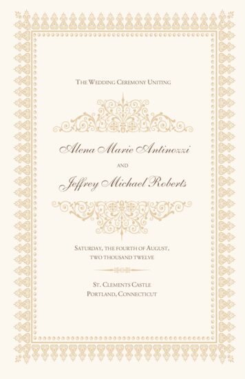 Dharma-Awakening Indian/Hindu Wedding Programs