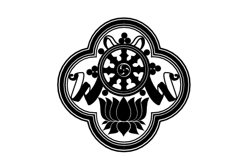 Cultural Illustrations Auspicious Symbols - Wheel of Dharma Artwork