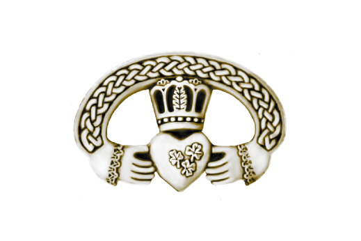 Cultural Illustrations Claddagh Ring (gold) Artwork