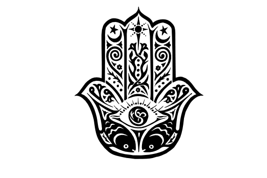 Cultural Illustrations Hamsa 2 Artwork