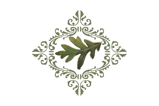 Spring Flowers, Autumn Leaves, Grapes Leaf Flourish 03 Artwork