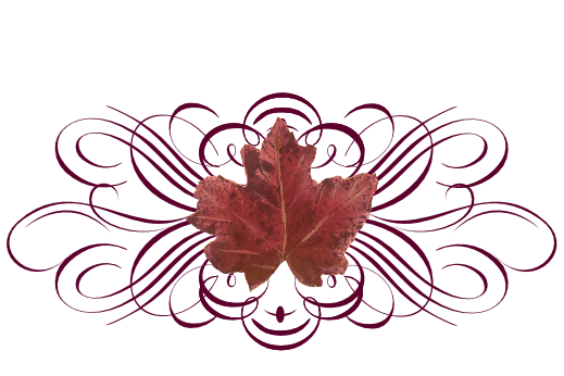 Spring Flowers, Autumn Leaves, Grapes Leaf Flourish 15 Artwork