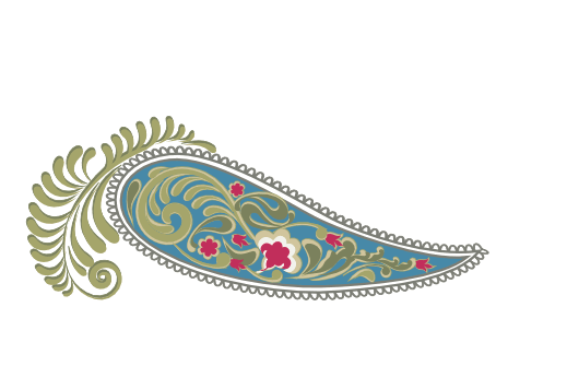 Cultural Illustrations Ocean Paisley 17 Artwork