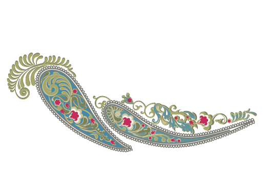 Cultural Illustrations Ocean Paisley 18 Artwork