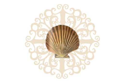 Seashells, Fish, and Beach Seashell Flourish 01 Artwork