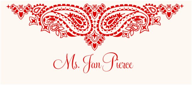 Indian Hindu Wedding Place Cards And Escort Cards With Your