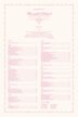 A Kiss Goodnight Contemporary and Classic Wedding Seating Charts