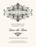 Accordion Contemporary and Classic Save the Dates