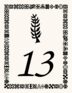 Adinkra Pattern Border Table Numbers