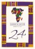 Ashanti Kente Cloth African Inspired Table Numbers