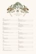 Ocean Garden Beach and Seashell Wedding Seating Charts