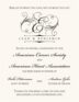 Bickham Monogram 17 Contemporary and Classic Donation Cards