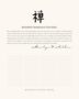 Zen Calligraphy Wedding Certificates