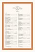 Scriptina and Chancellor Contemporary and Classic Wedding Seating Charts