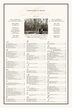 Charming Romantic Photography Wedding Seating Charts