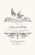 Constitution Flourish Birds Birds and Butterflies Wedding Programs