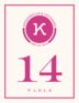 Contemporary Monogram 02 Contemporary and Classic Table Numbers