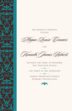 Daily Damask Contemporary and Classic Wedding Programs