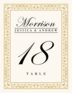 Edwardian Monogram 07 Contemporary and Classic Table Numbers