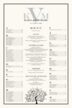 Contemporary Flourish Tree Contemporary and Classic Wedding Seating Charts