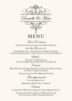 Flourish Monogram 01 Contemporary and Classic Menus