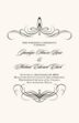 Flourish Monogram 04 Contemporary and Classic Wedding Programs